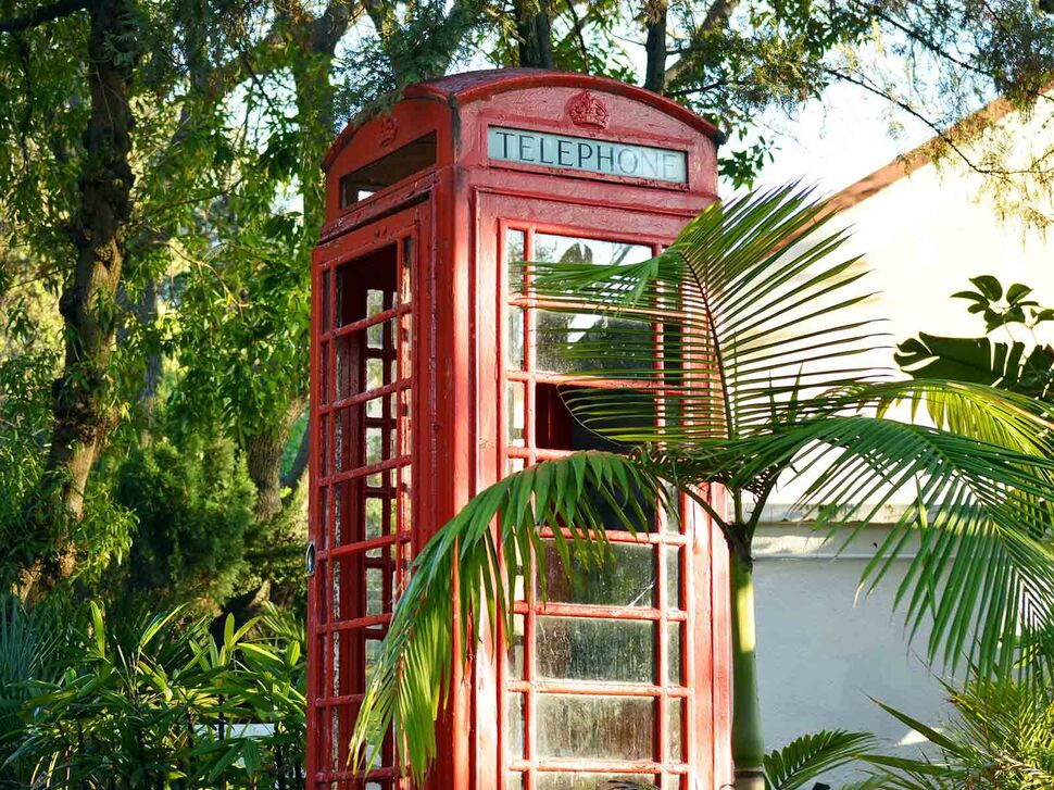 British telephone booths in Gibraltar