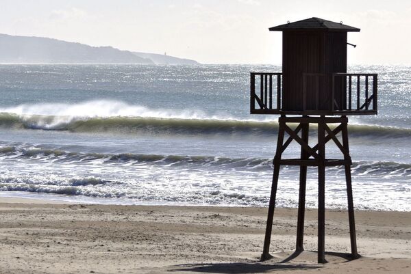 Close to the a frame surfcamp andalusia stands this beautiful wooden tower