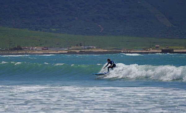 Surf lessons in Barbate in Andalusia