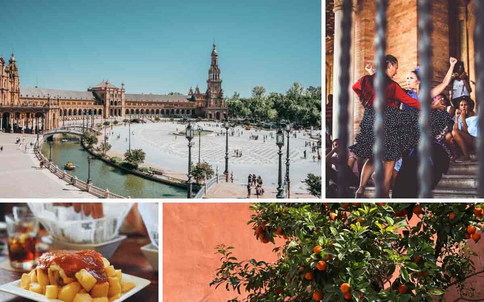 Sevilla is considered one of the most beautiful sights in Andalusia