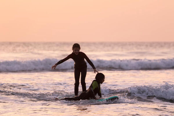 Surfcamp in Spain in El Palmar for children and families